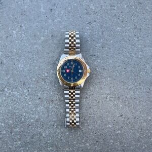 Swiss Military Watch 70028 All Stainless Steel Swiss Made Water Resistant 5 ATU